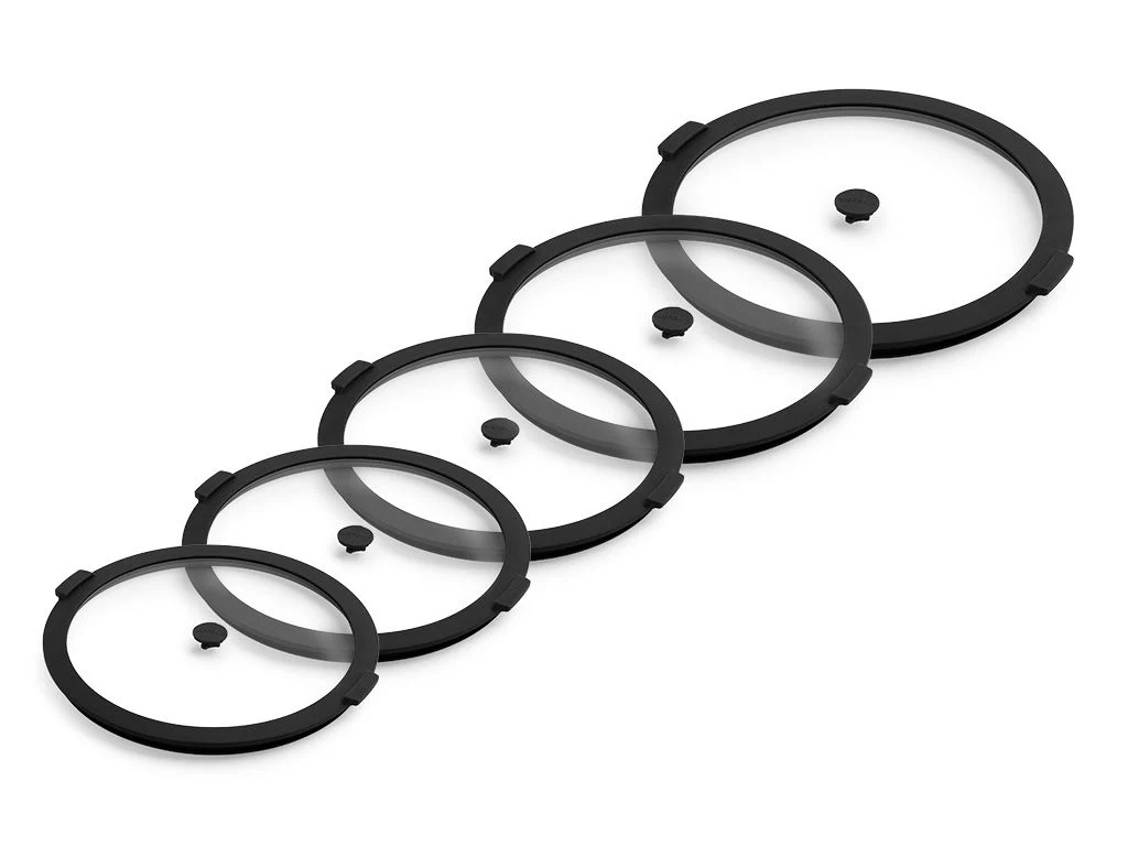 AUFBEWAHRUNGSDECKEL-SET 18/24/26/28/30 CM – 5-TEILIG