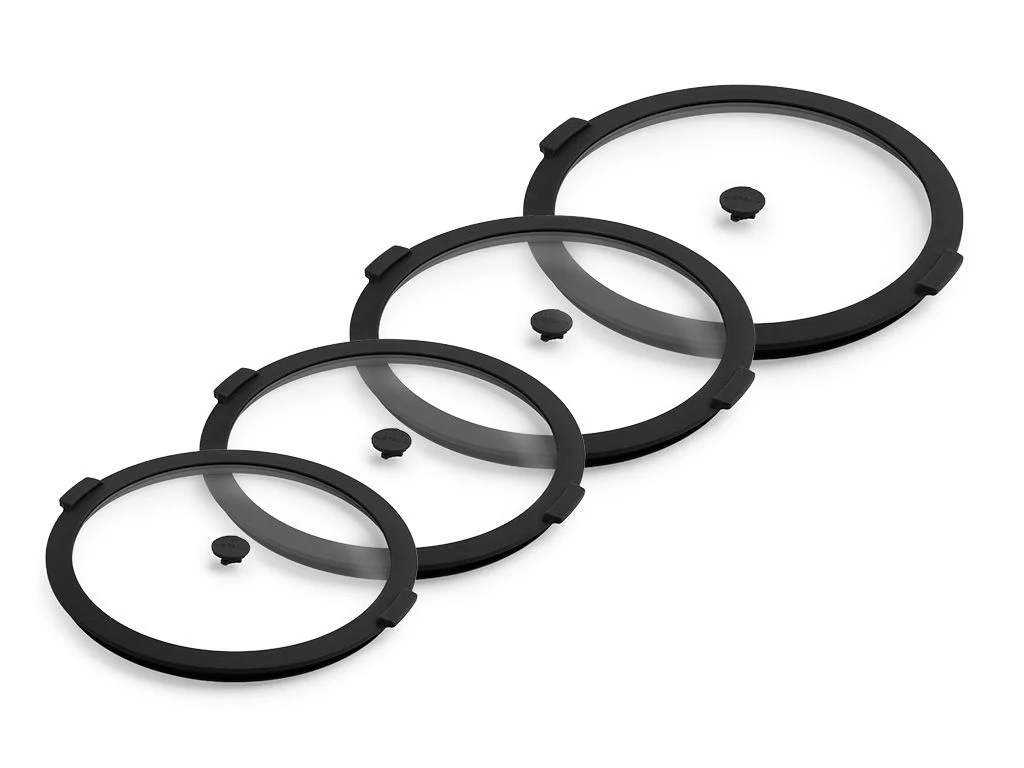 AUFBEWAHRUNGSDECKEL-SET 24/26/28/30 CM – 4-TEILIG