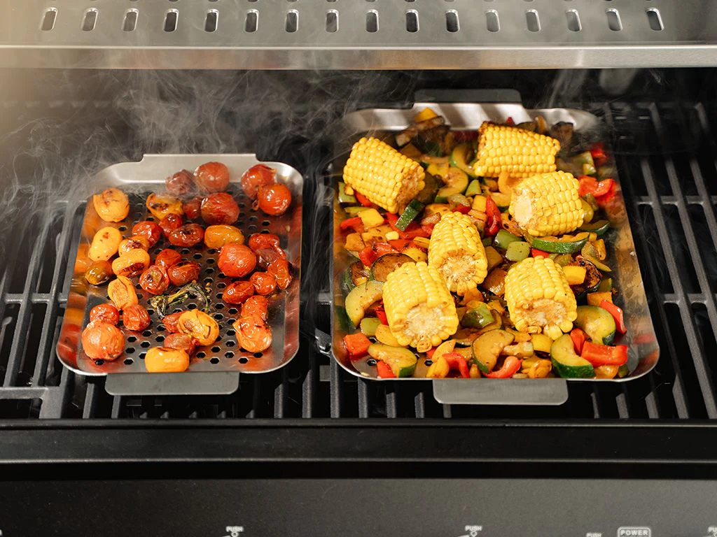 BBQ-SCHALE AUS EDELSTAHL 33×18 CM - Image 4