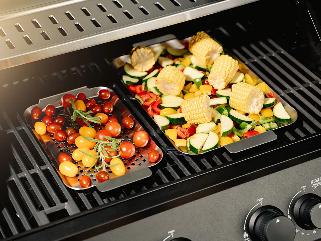 BBQ-SCHALE AUS EDELSTAHL 43×25 CM - Image 4