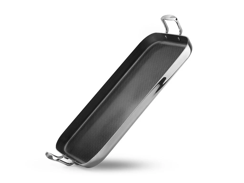 HYBRID ANTIHAFT GRILLPLATTE