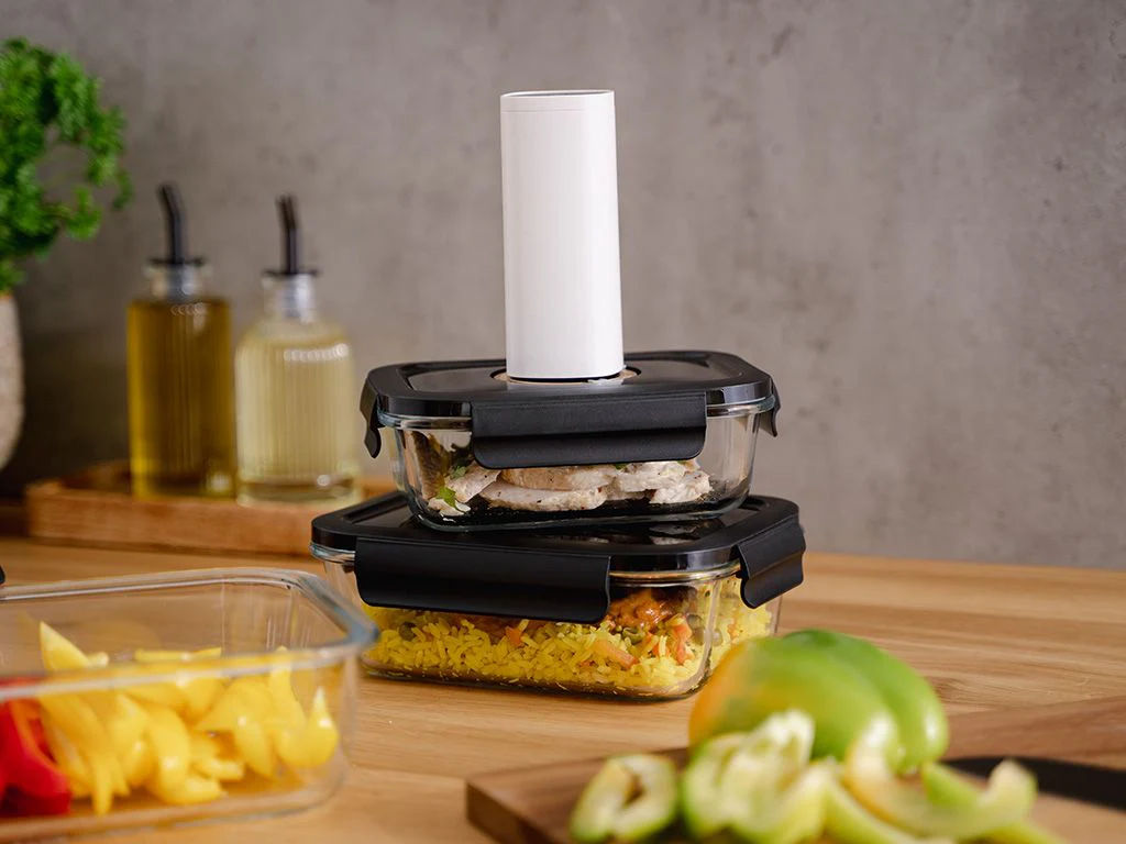 RECHTECKIGER VACUUM-GLASBEHÄLTER – 630ML - Image 4