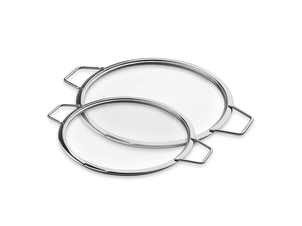 STAPELBARE GLASDECKEL – 24/ 28 CM – 2 TEILE
