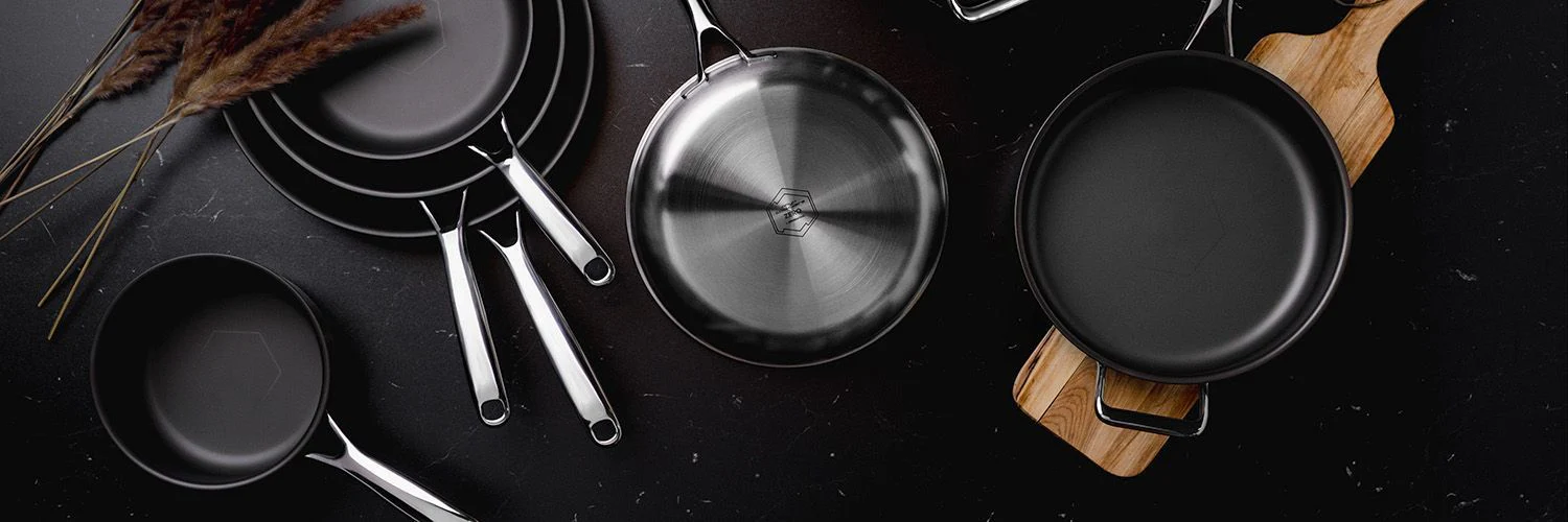 ZERO – NATÜRLICHES NON-STICK KOCHGESCHIRR-SET - 12-TEILIG - Image 8